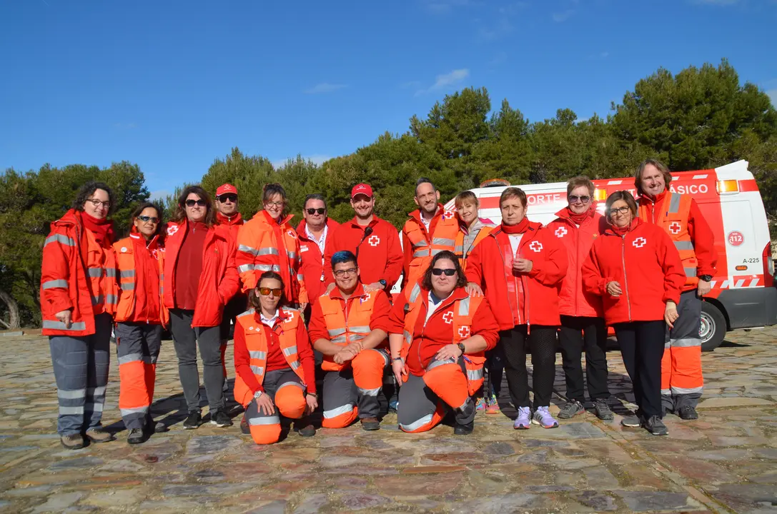 Javierada 2019 Cruz Roja