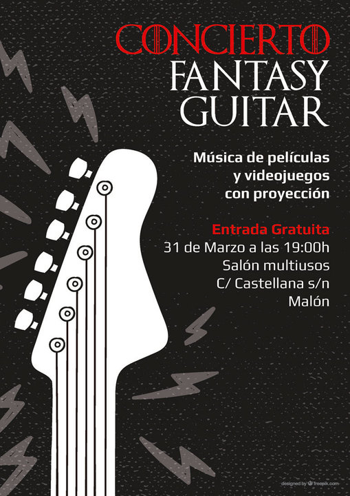 Concierto en Malón ‘Fantasy Guitar’