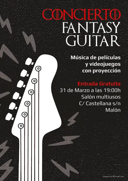 Concierto en Mal&oacute;n &lsquo;Fantasy Guitar&rsquo;