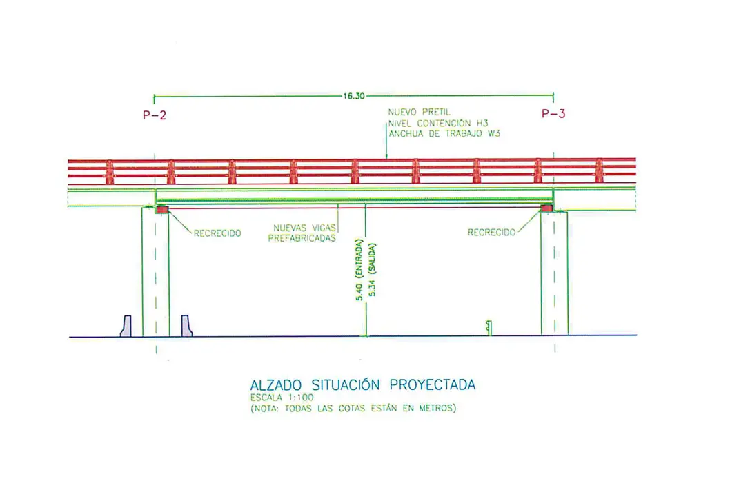 Plano de la reparaci&oacute;n