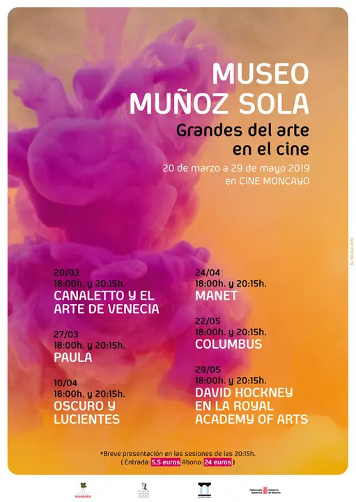 Ciclo en Tudela &lsquo;Grandes del arte en el cine&rsquo;