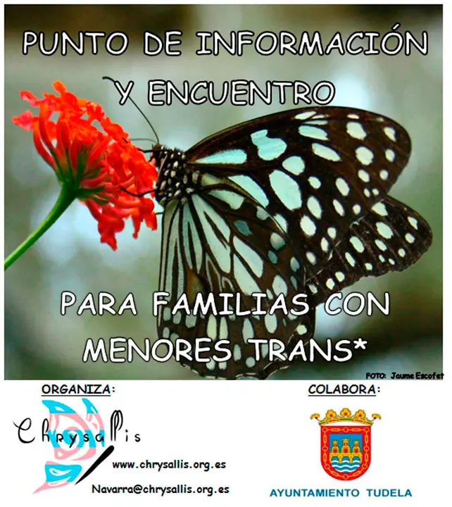 Punto de informaci&oacute;n y encuentro en Tudela para familias de menores en situaci&oacute;n de transexualidad