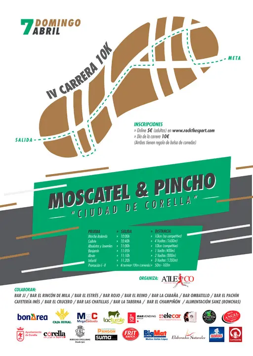 IV Carrera Moscatel y Pincho Ciudad de Corella