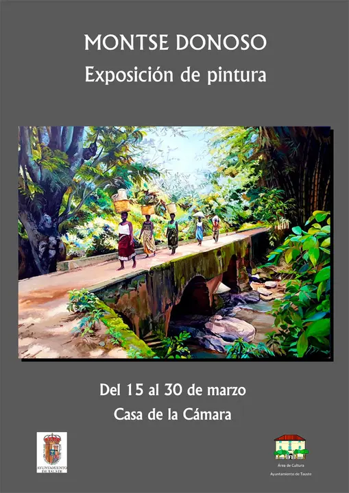 Exposici&oacute;n de pintura en Tauste &lsquo;Recreaciones art&iacute;sticas&rsquo; de Montse Donoso