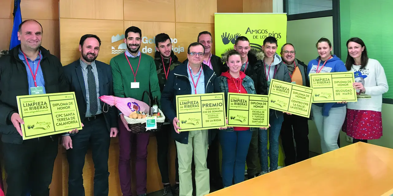 Cuarta edici&oacute;n del programa 'Amigos de los R&iacute;os' con 377 voluntarios