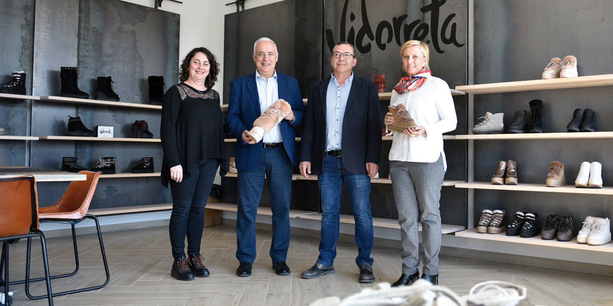 Ceniceros visita la empresa Vidorreta y reconoce su gran progreso e innovación