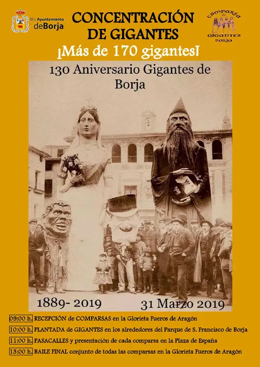 Concentraci&oacute;n de gigantes en Borja