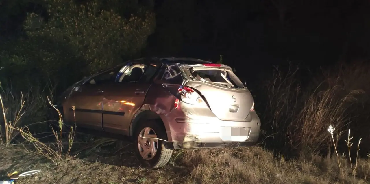 Imagen del veh&iacute;culo accidentado