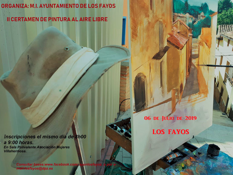II Certamen de pintura al aire libre en Los Fayos