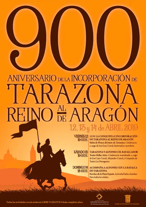 900 aniversario de la incorporaci&oacute;n de Tarazona al Reino de Arag&oacute;n