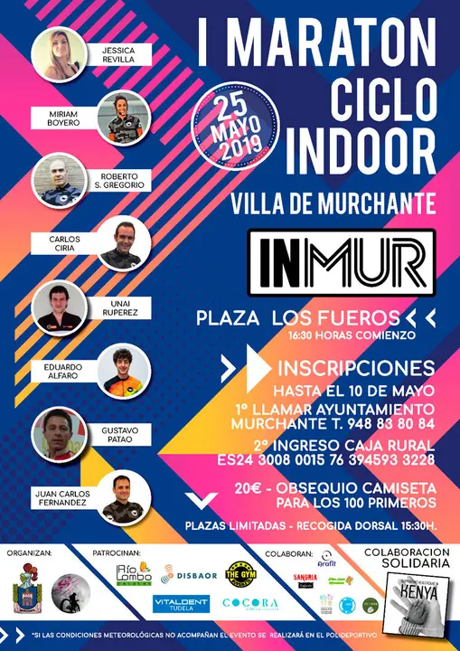 I Marat&oacute;n Ciclo Indoor de Murchante