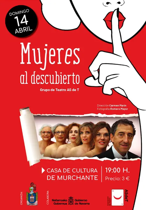 Teatro en Murchante &lsquo;Mujeres al descubierto&rsquo; del grupo As de T