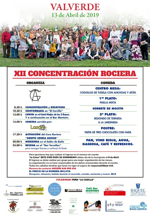 XII Concentraci&oacute;n Rociera en Valverde