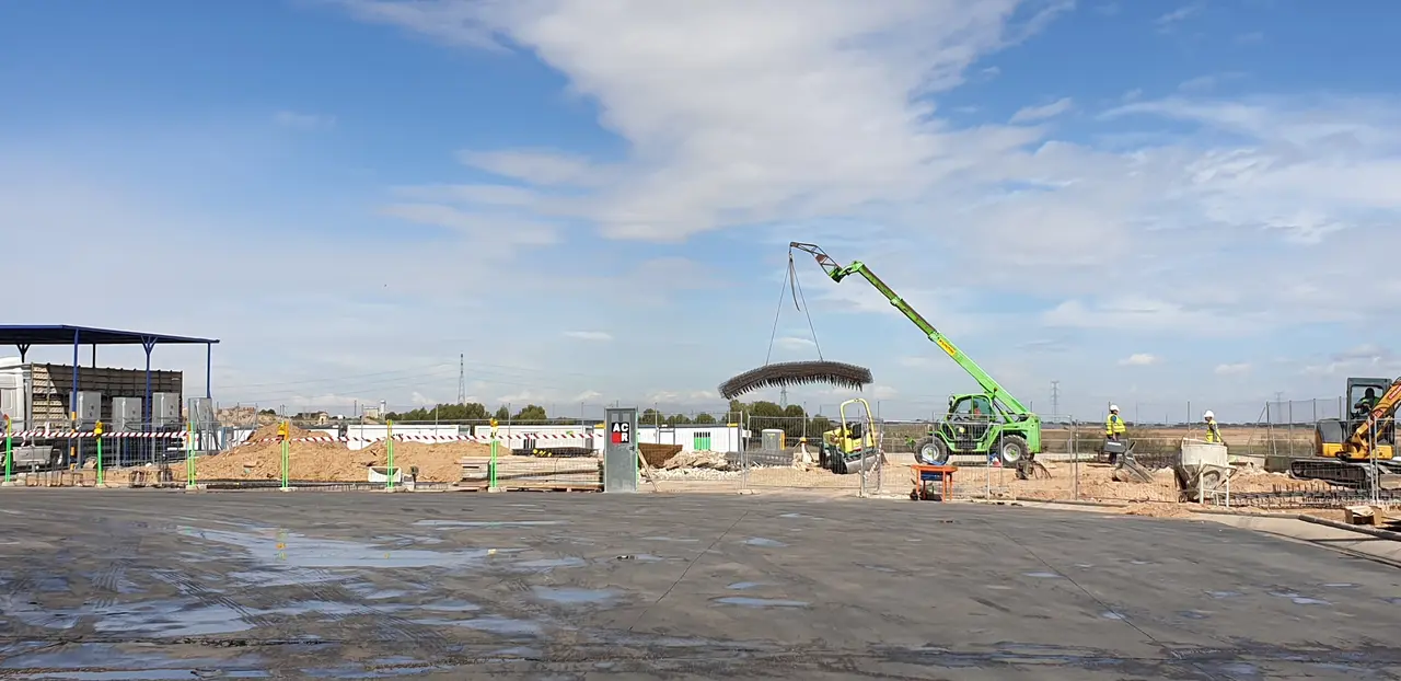 Obra nueva en la planta de Tudela