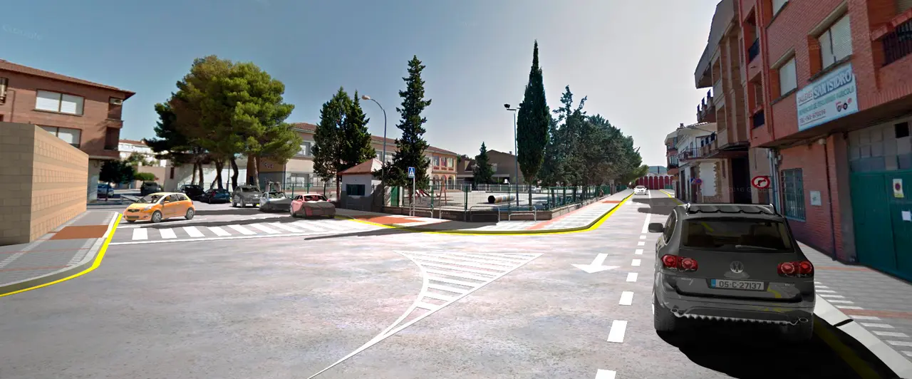 As&iacute; quedar&aacute; la calle Pelayo Sola