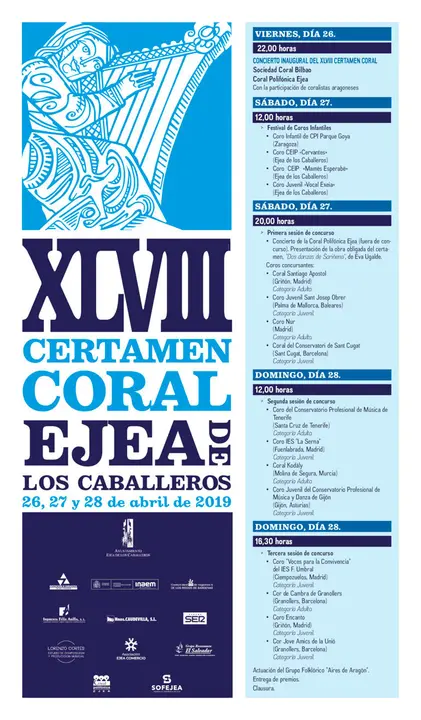 XLVIII Certamen Coral de Ejea de los Caballeros
