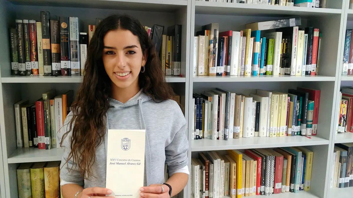 Naara Garc&iacute;a estudia 4&ordm; de la ESO en el Valle del Ebro