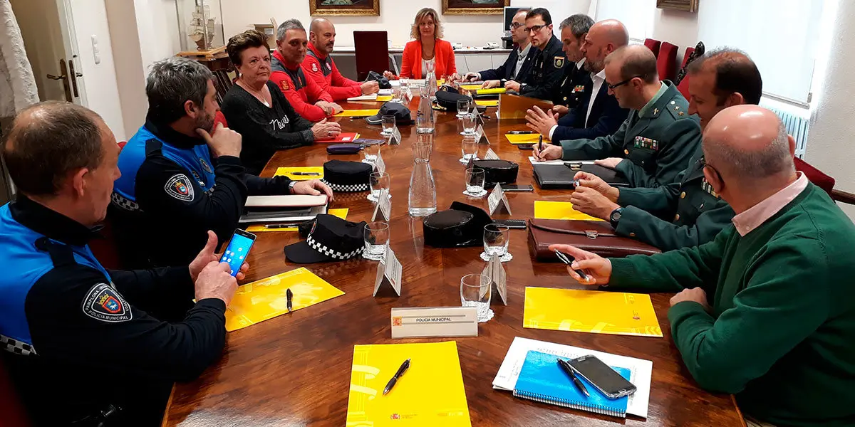 Junta de seguridad para las pr&oacute;ximas elecciones