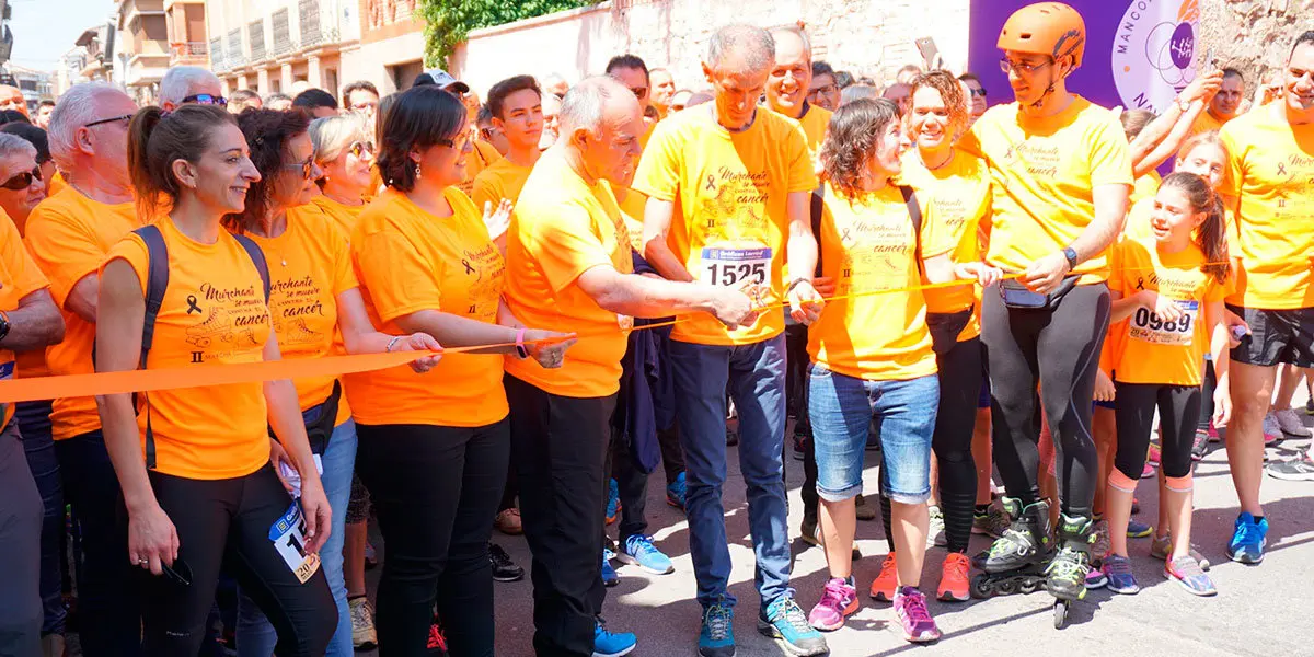 El investigador del Cima Pablo Sarobe cort&oacute; la cita que dio inici&oacute; a la marcha solidaria del a&ntilde;o pasado