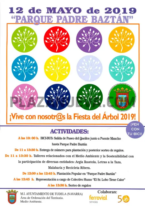 D&iacute;a del &Aacute;rbol 2019 en Tudela
