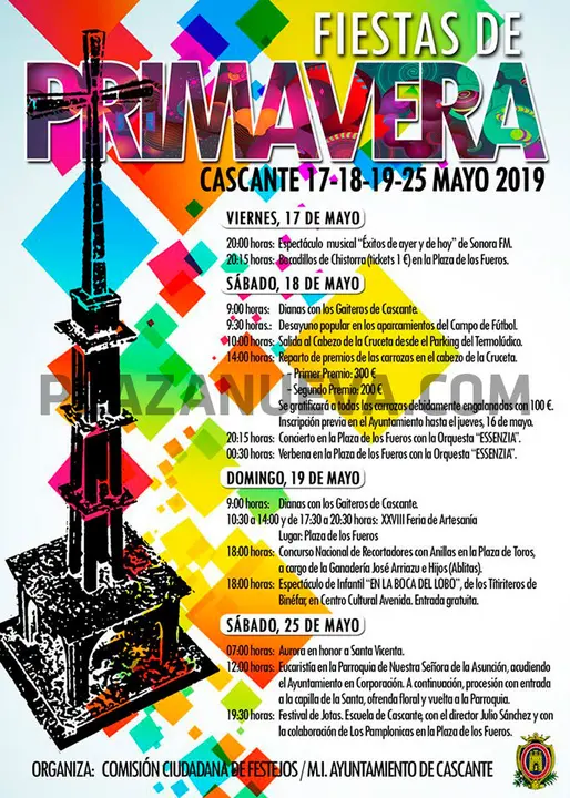 Fiestas de primavera 2019 en Cascante