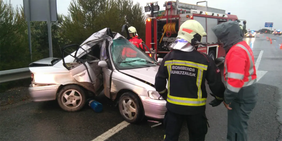 As&iacute; ha quedado el veh&iacute;culo tras el accidente