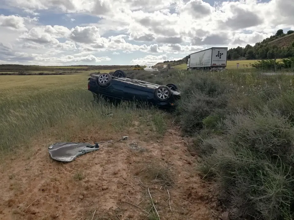 Accidente en la carretera de Cintru&eacute;nigo - 2