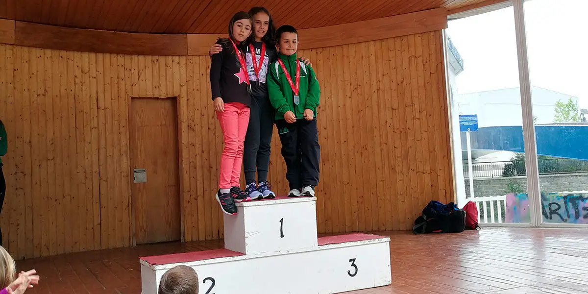 Piragüismo ganadores benjamines