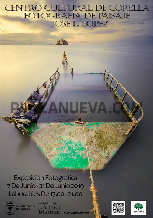 Exposición de fotografía de paisaje de José L. López en Corella