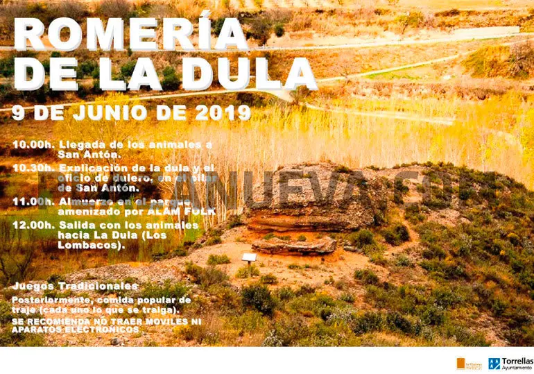 Romer&iacute;a de la dula 2019 en Torrellas