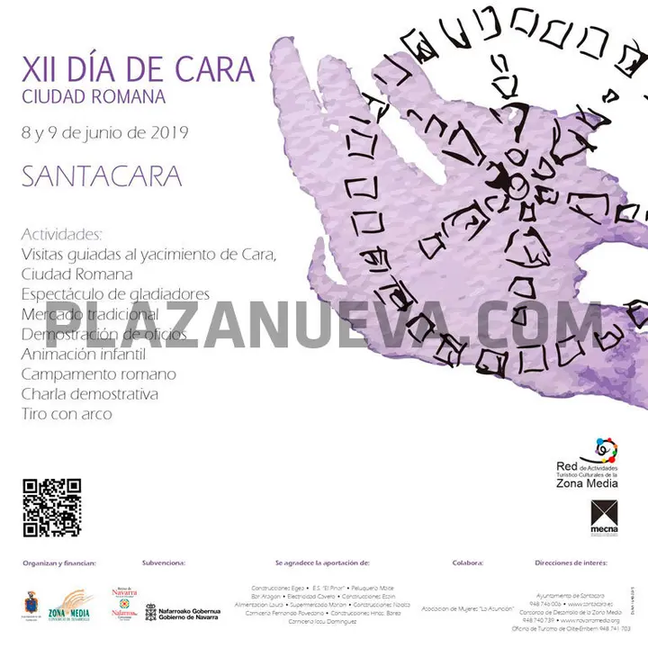 XI D&iacute;a de Cara, Ciudad Romana, en Santacara