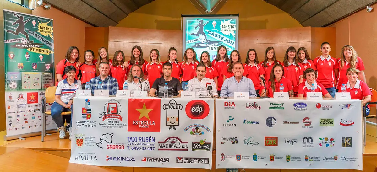 Presentaci&oacute;n del torneo femenino en Castej&oacute;n