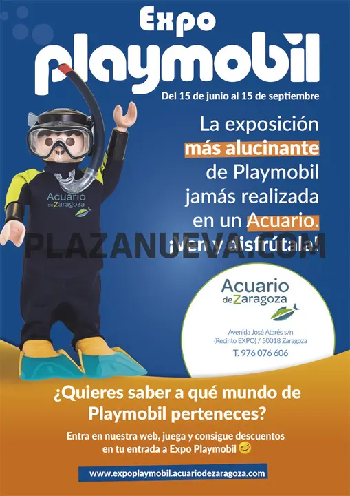 Zaragoza exposición Playmobil