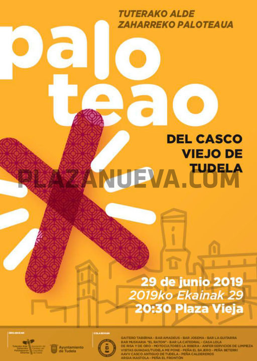 Paloteao del Casco Viejo de Tudela 2019