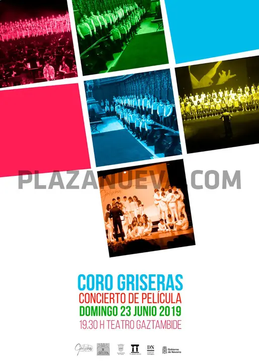 Concierto en Tudela &lsquo;De pel&iacute;cula&rsquo; del Coro Griseras