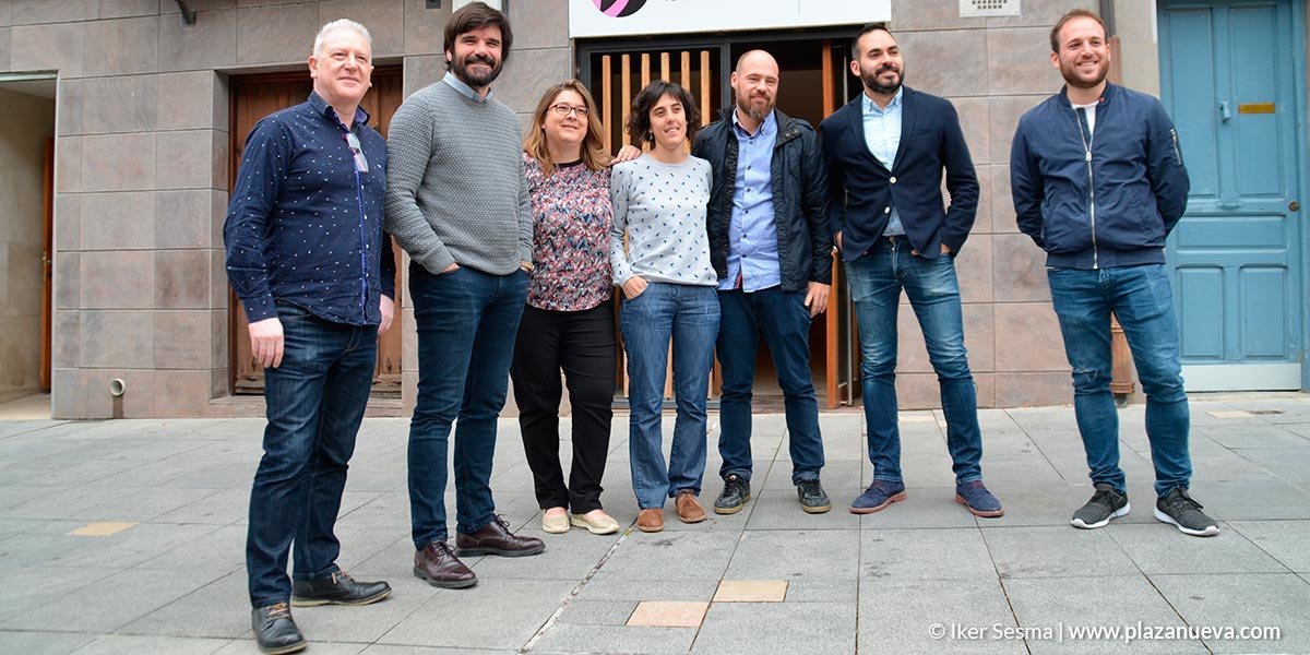 Miembros de Izquierda Ezkerra en el Ayuntamiento de Tudela