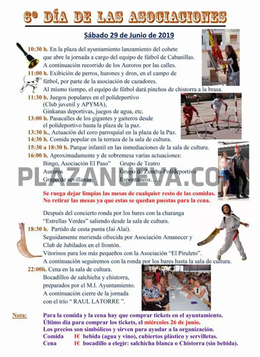 VI D&iacute;a de las Asociaciones 2019 en Cabanillas