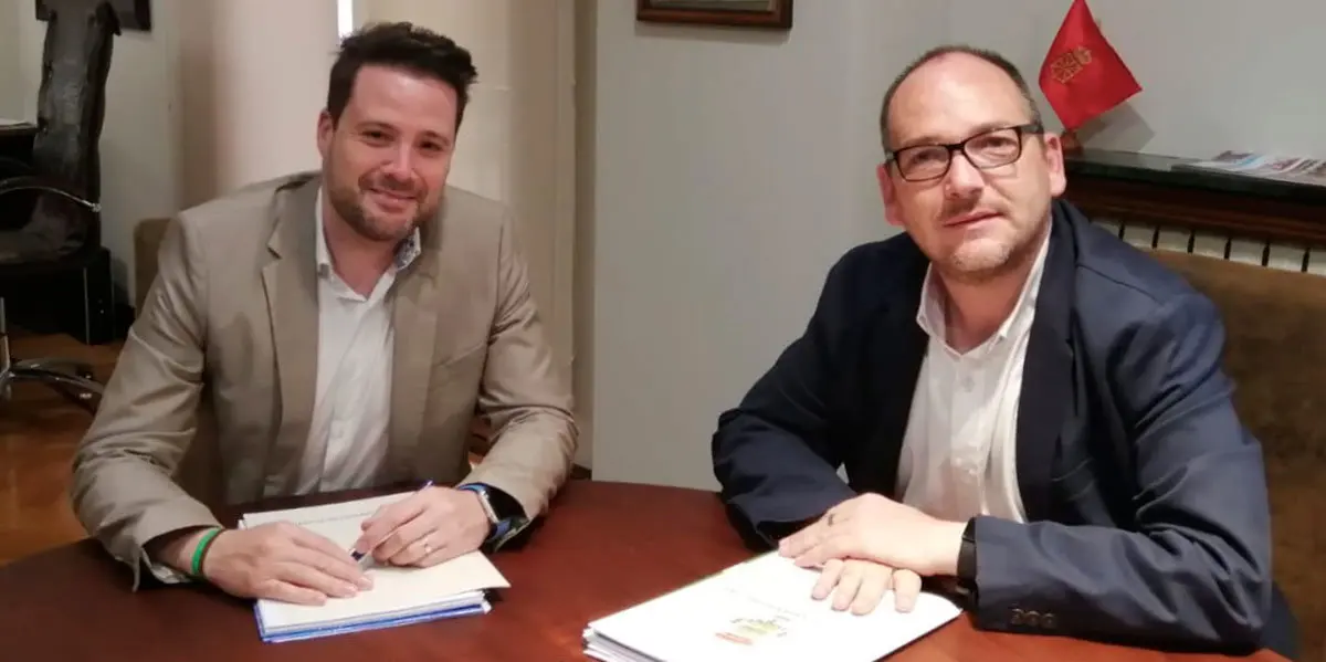 Reunión de los alcaldes de Tudela y Fitero
