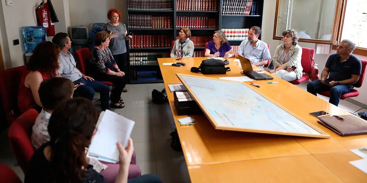Reuni&oacute;n del gobierno foral con los alcaldes de la zona
