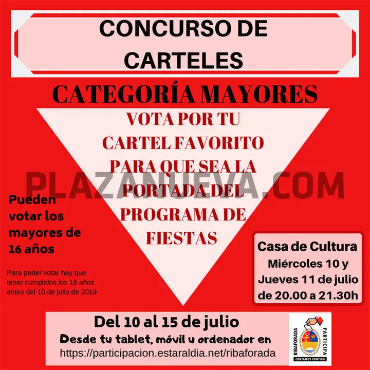 Ribaforada Concurso de Carteles