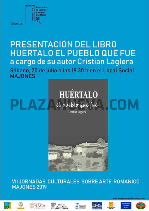 Presentación en Majones del libro ‘Huértalo, el pueblo que fue’ de Cristian Laglera