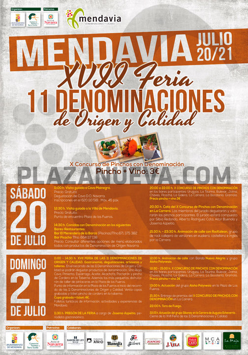 XVII Feria de las 11 Denominaciones de Origen y Calidad en Mendavia