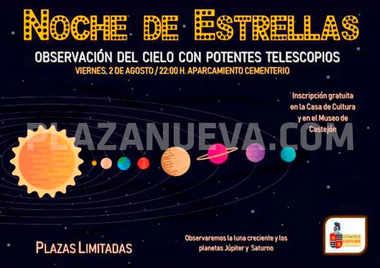 Noche de estrellas en Castej&oacute;n