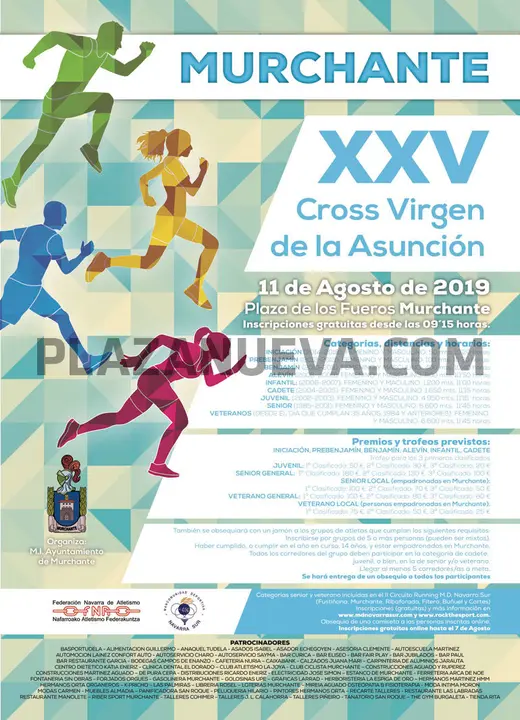XXV Cross Virgen de la Asunci&oacute;n 2019 en Murchante
