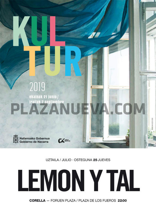 Kultur 2019 Actuación en Corella de Lemon y Tal