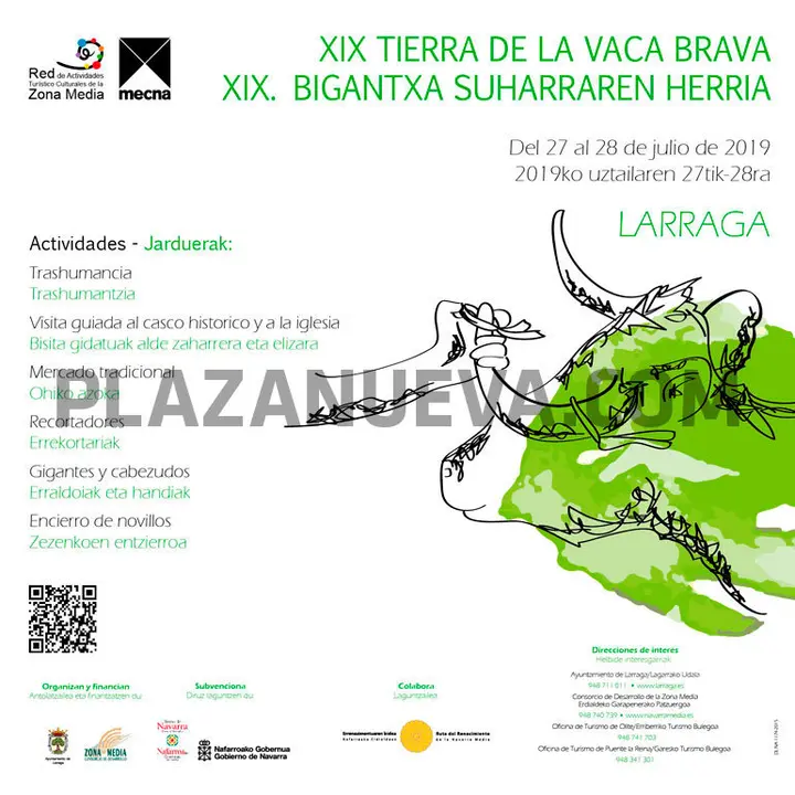 XIX Tierra de la Vaca Brava de Larraga