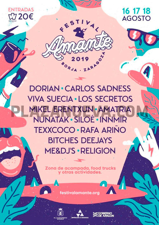 Festival Amante 2019 en Borja