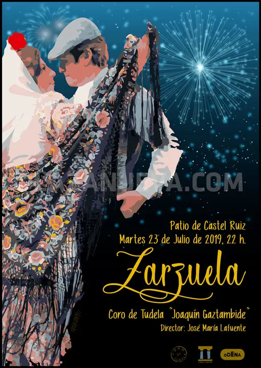 Concierto prefiestas en Tudela de zarzuela del Coro de Tudela &lsquo;Joaqu&iacute;n Gaztambide&rsquo;
