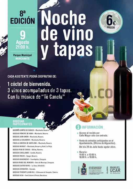 Murchante noche vino y tapas 2019