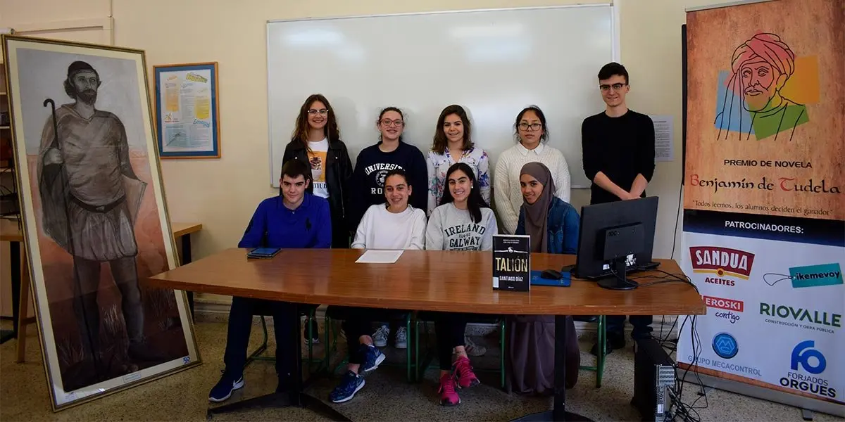 Los miembros del jurado del III Premio Benjam&iacute;n de Tudela